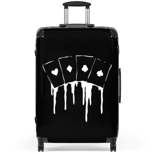 Poker Card Addicted to Gaming Gift Suitcases