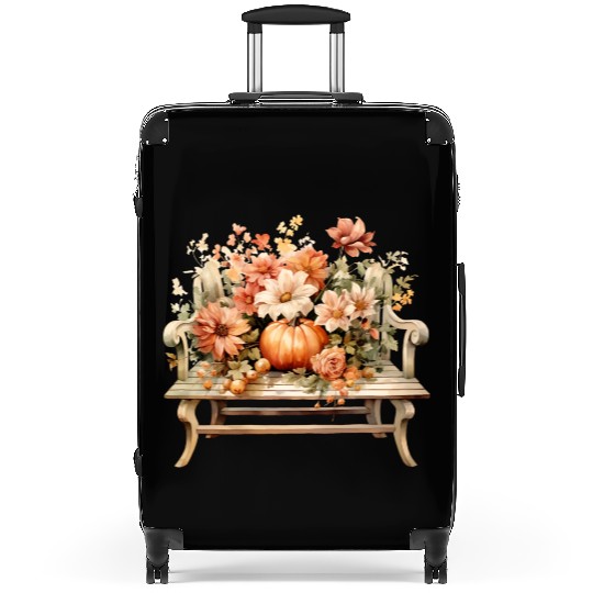 Wild Flowers Suitcases Design - Funny gift