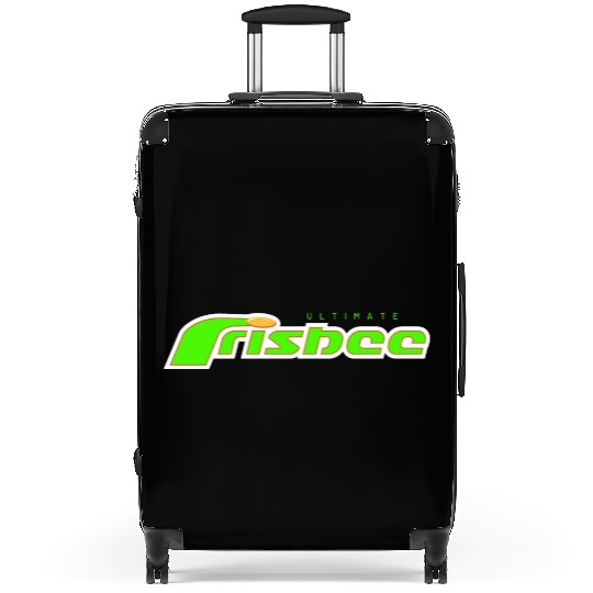 ultimate frisbee green Suitcases