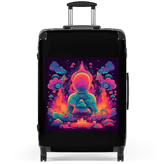 Soulful Spectrum Suitcases