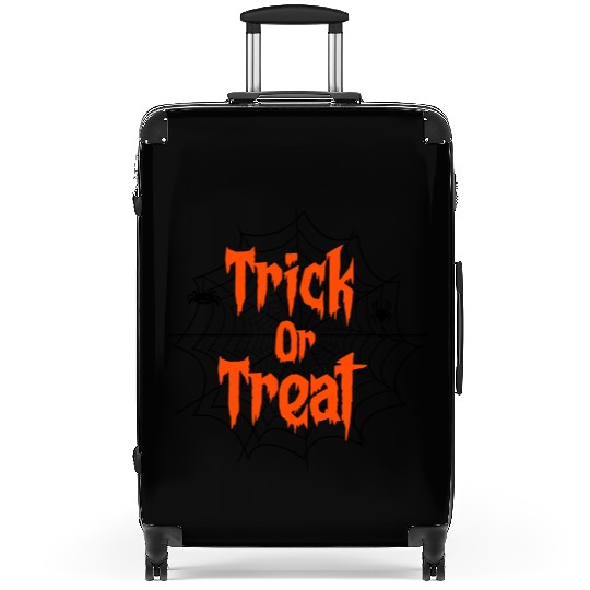Trick Or Treat Halloween Suitcases Design