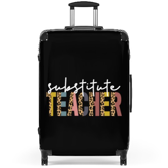 Substitute Teacher Back To School Sub Teacher Suitcases