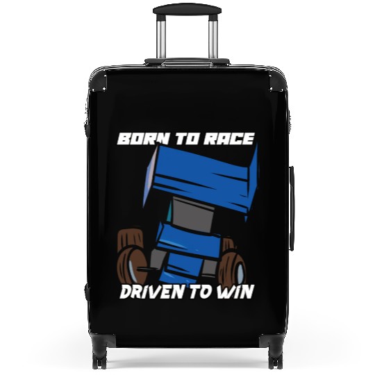 Sprint Car Mom Dirt Track Racing Racing Race Day Suitcases