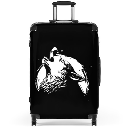 Wolf Howl Wilderness Wildlife Suitcases