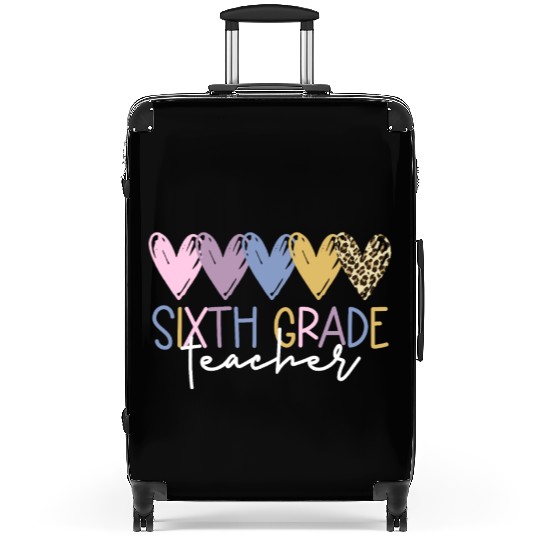 Sixth Grade Teacher Back To School Sixth Grade Suitcases