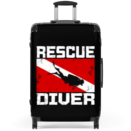 Dive Master Rescue Diver Scuba Diving Instructor Suitcases