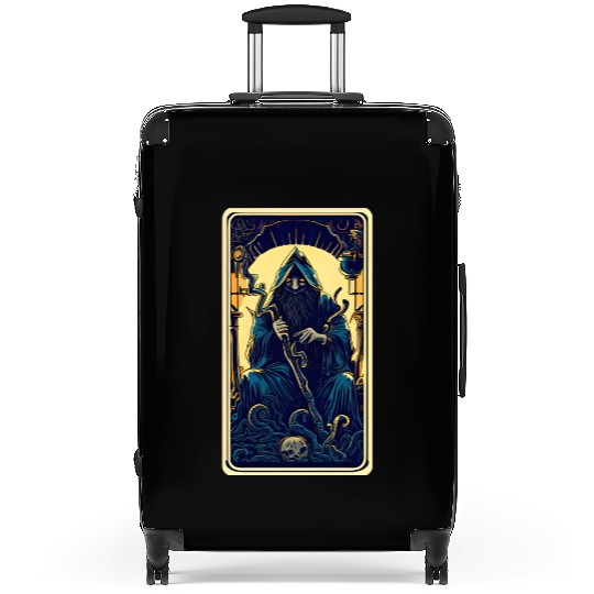 Dark Tarot Card Suitcases: Mystical Astrology