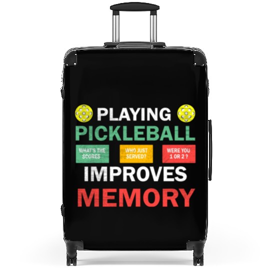 Playing Pickleball improves memory Pickleball Suitcases