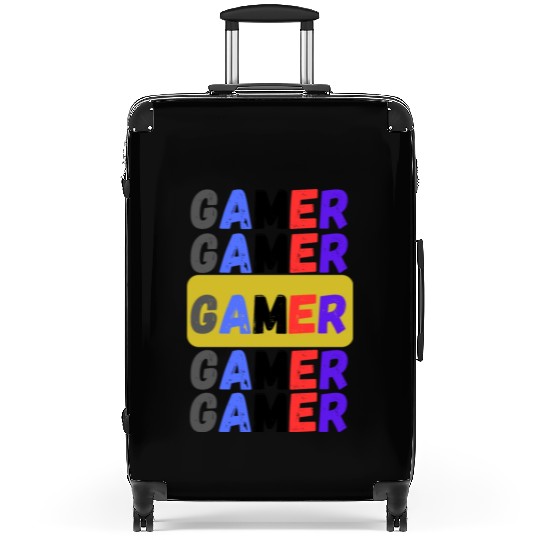 Distressed Retro Gamer Suitcases