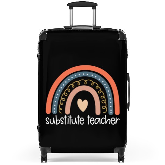 Substitute Teacher Back To School Sub Teacher Suitcases