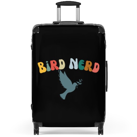 Bird Nerd , Bird Lover Suitcases