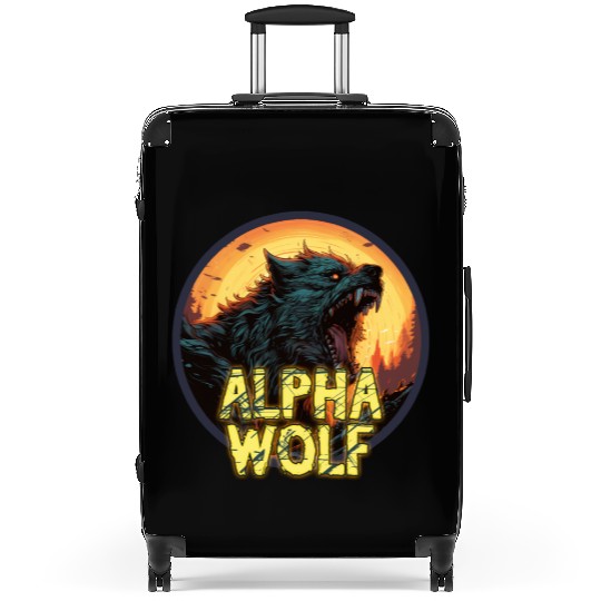 Alpha Wolf Suitcases