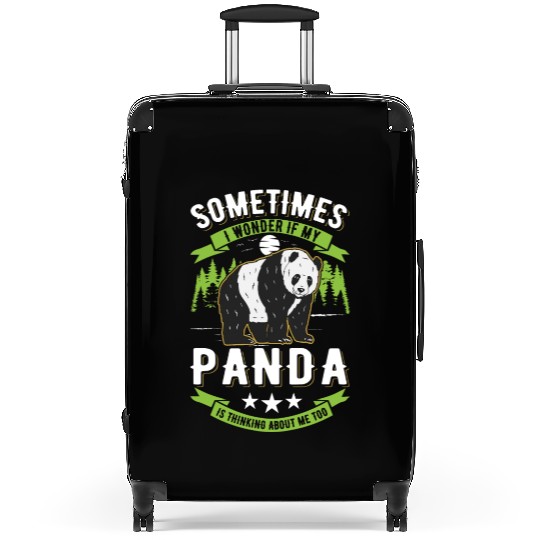 Panda Lover Bear Gift Suitcases