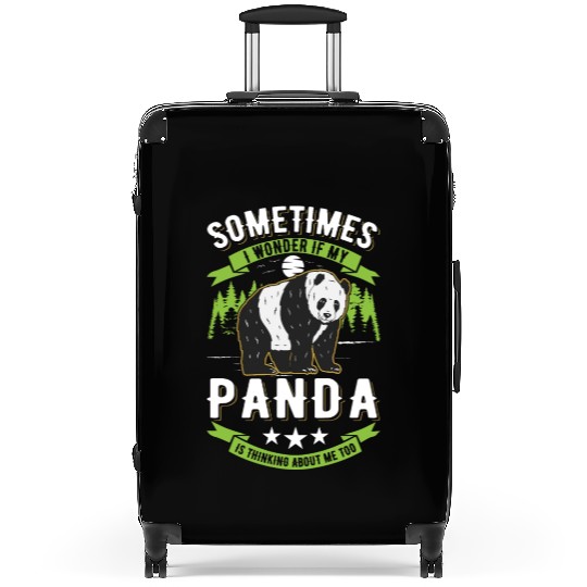 Panda Lover Bear Gift Suitcases