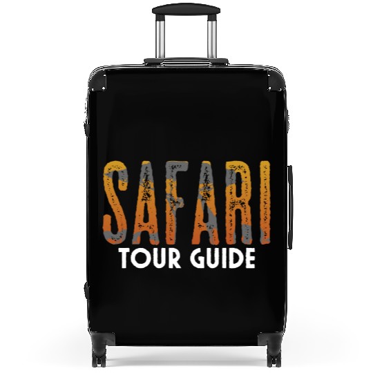 Safari Guide Rangers Wild Ecotourism Rhinoceros Suitcases