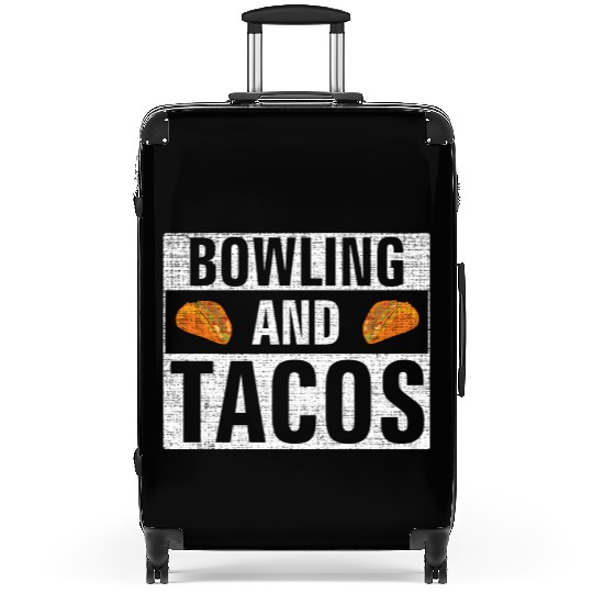 Bowling And Tacos Sports Suitcases