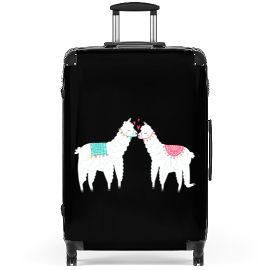 Llama Summer Wedding Anniversary Enet Suitcases