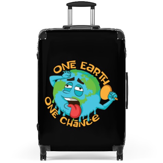 Climate Change Environmental Earth Day Planet Suitcases