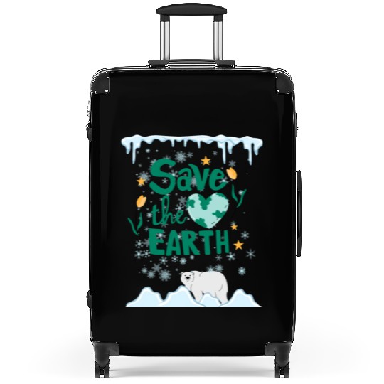 Save our Planet Earth, Save our beautiful animals Suitcases