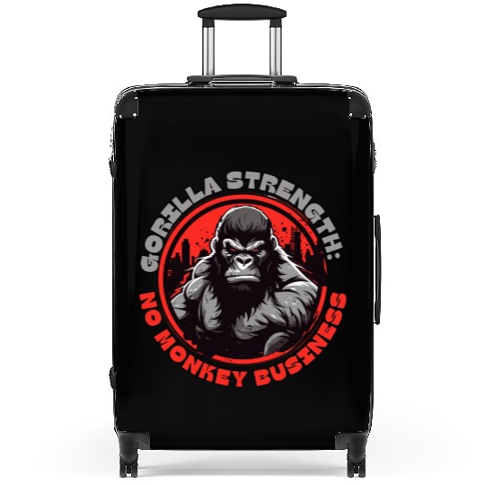 Gorilla Strength: No Monkey Business Suitcases