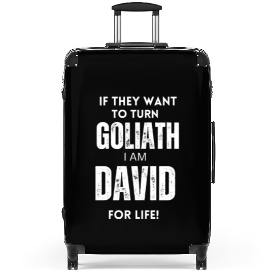 David For Life Faith Over Fear Stories Suitcases