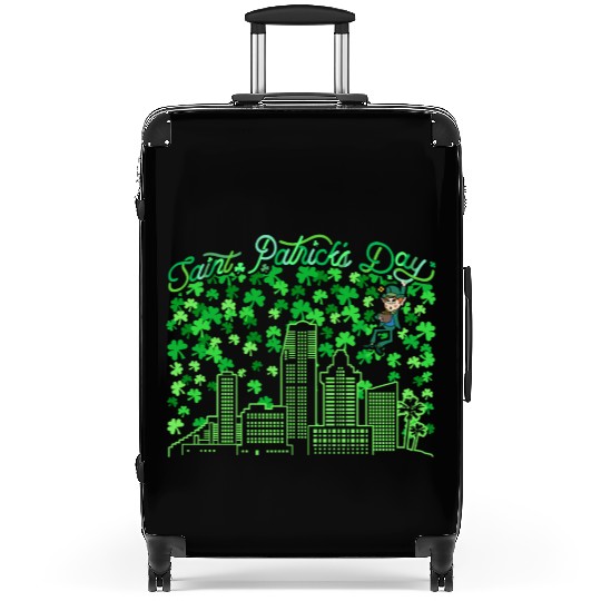 Saint Patrick's Day Miami Florida Suitcases