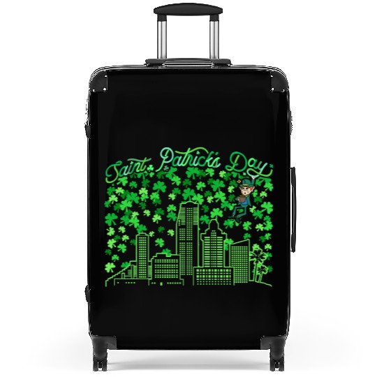 Saint Patrick's Day Miami Florida Suitcases