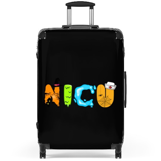 Cute NICU Halloween design Suitcases