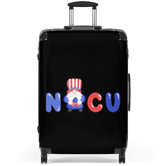 Cute NICU 4th of July Independence Day Design Suitcases