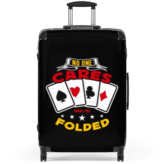Classic Blackjack No One Cares What You Card Game Suitcases