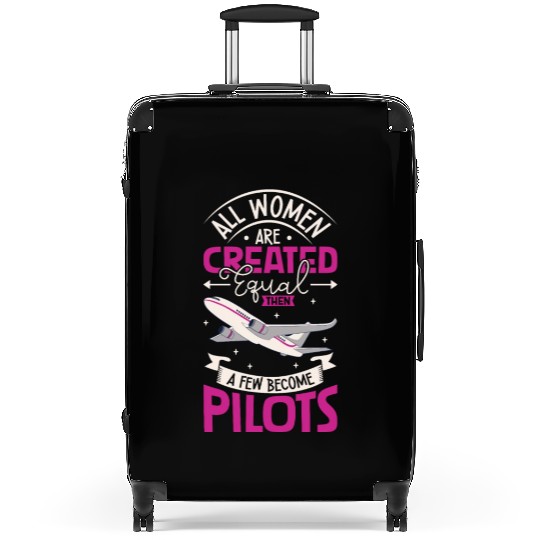 Pilot Aviation Airplane Airline Future Pilots Suitcases