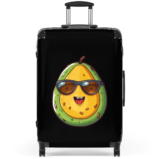 Kawaii Avocado Nerd: Healthy Intelligence Suitcases