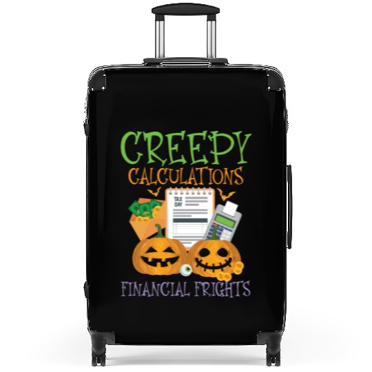 Creepy Calculations Financial Frights Halloween Suitcases
