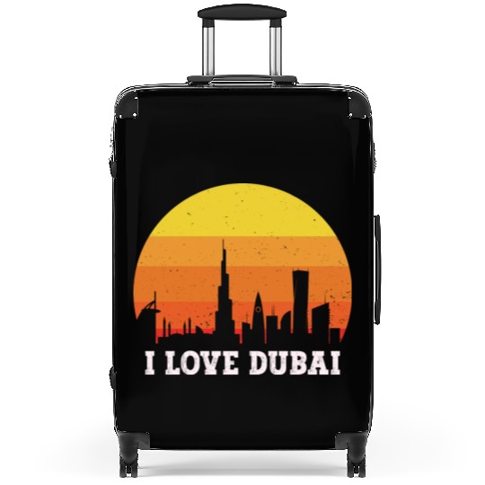 I love Dubai Suitcases