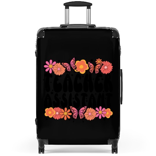 Floral Teacher Assistant Suitcases