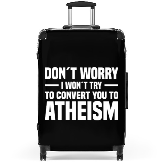 Atheism Skeptics Atheists Atheist Science Suitcases