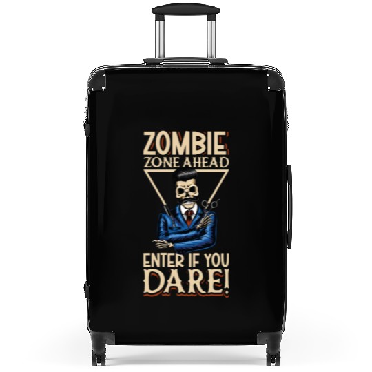 Horror Barber Spooky Hairdresser Hairstylist Hair Suitcases
