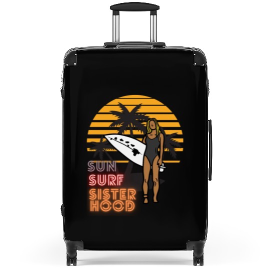Sun, Surf, Sisterhood Suitcases