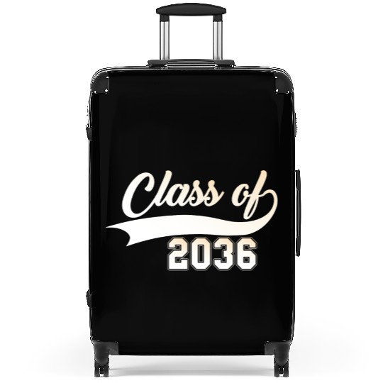 Class Of 2036 Back To School Kindergarten Class Suitcases