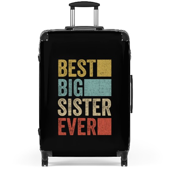 Womens Best Big Sister Ever Suitcases Big Sister