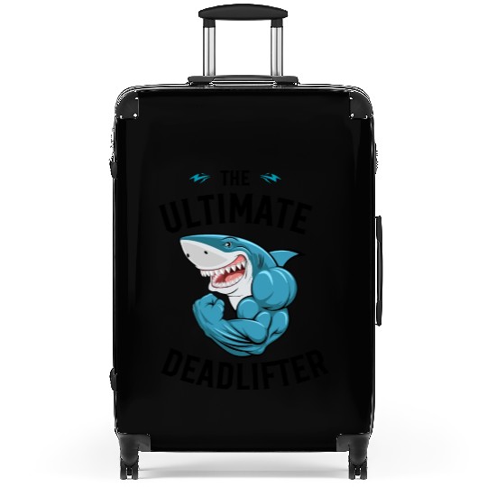 The Ultimate Deadlifter Suitcases, Shark Gym Lover Suitcases