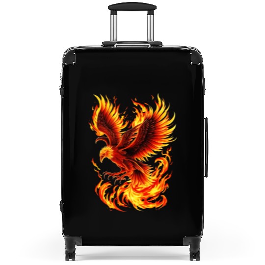 Phoenix Bird Suitcases