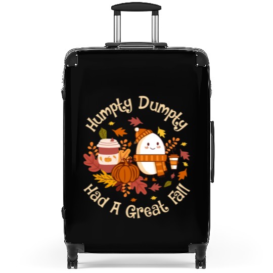 Humpty Dumpty Had a Great Fall Suitcases