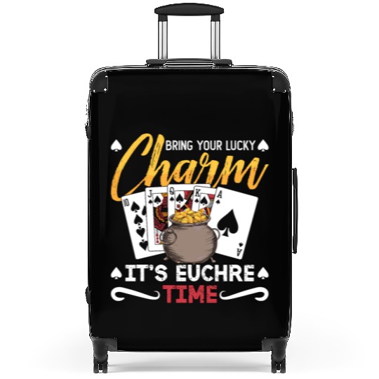 Euchre Bring Your Lucky Charm It's Board Game Suitcases