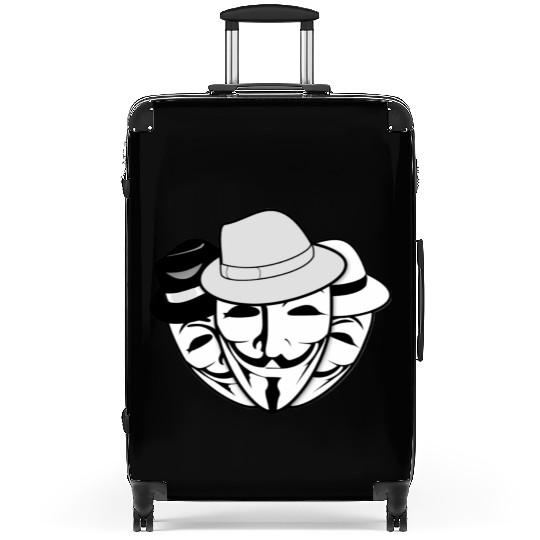 hackers life Suitcases