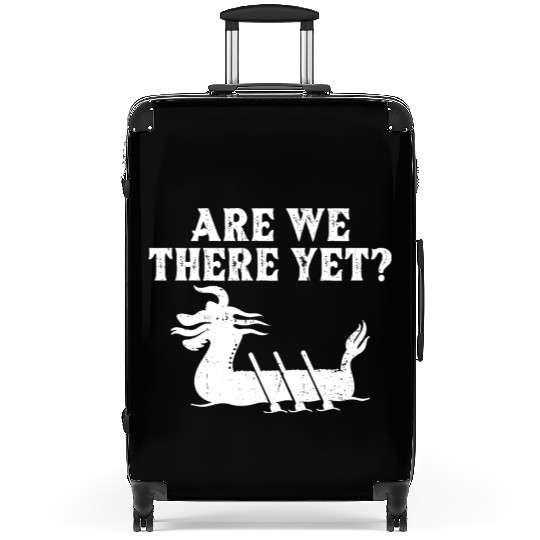 Funny Dragon Boat Racing Paddle Suitcases