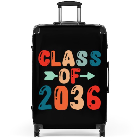 Class Of 2036 Back To School Kindergarten Class203 Suitcases