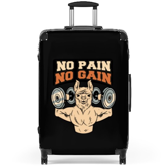 No pain, no gain Suitcases
