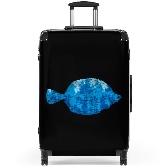 Nature lover sea creature gift fish Suitcases