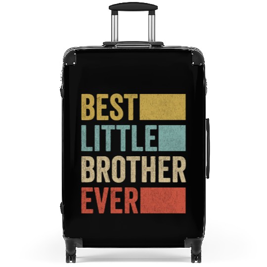 Vintage Best Little Brother Ever Suitcases Retro Little